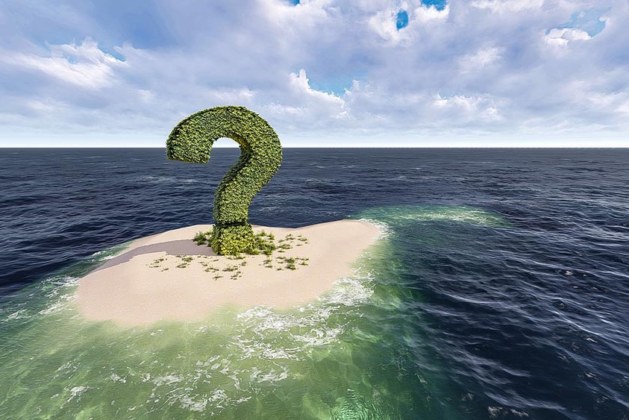 question mark background